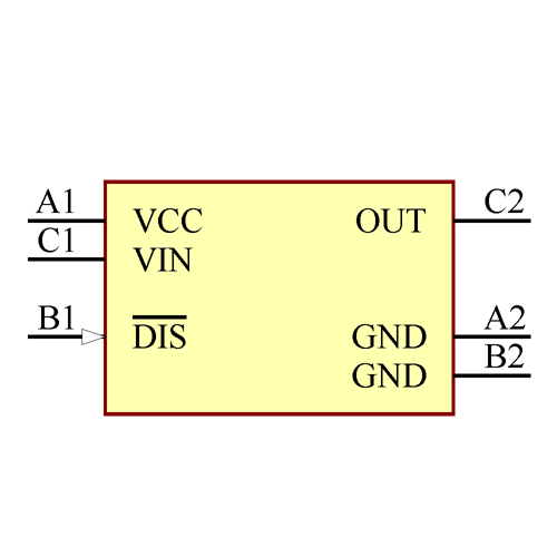 ADM8642T100ACBZ-R7 Symbol - Analog Devices