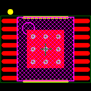 LM3421Q0MH/NOPB Footprint - Texas Instruments