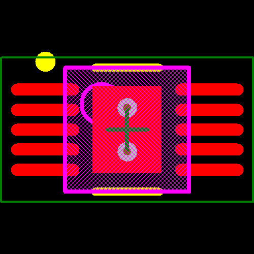 TPS92510DGQR Footprint - Texas Instruments