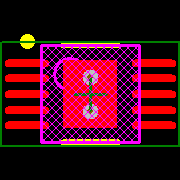 TPS92510DGQR Footprint - Texas Instruments