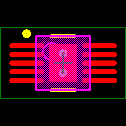 TPS92510DGQR Footprint - Texas Instruments