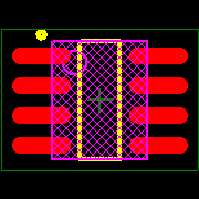 ZLED7030-ZI1R Footprint - ZMD
