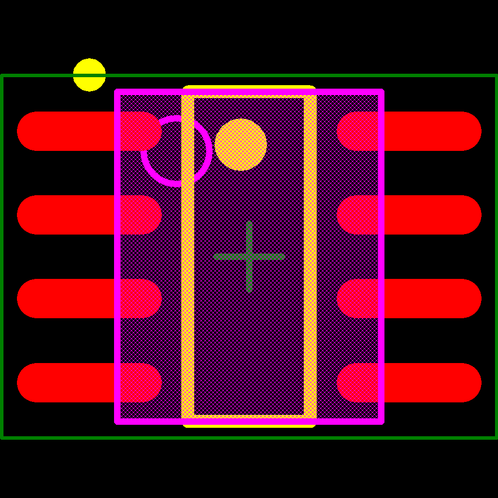 ZLED7030-ZI1R Footprint - ZMD