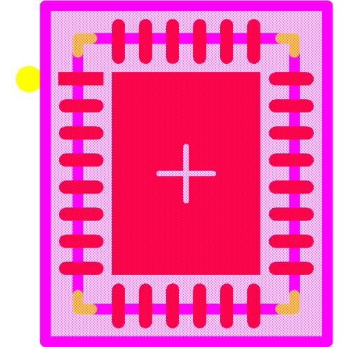 LT3922EUFD-1#PBF Footprint - Analog Devices