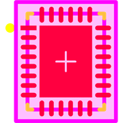LT3922EUFD-1#PBF Footprint - Analog Devices