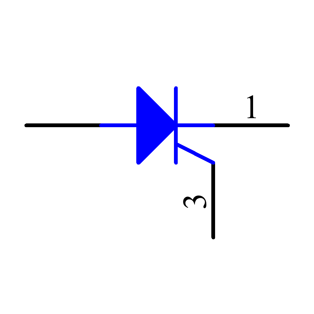 MCR08BT1 Symbol - onsemi