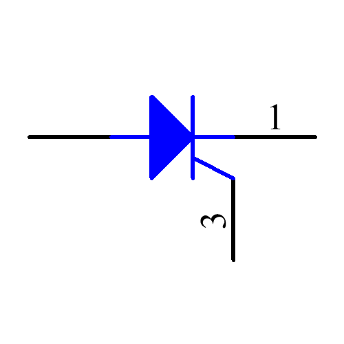 MCR08BT1 Symbol - onsemi