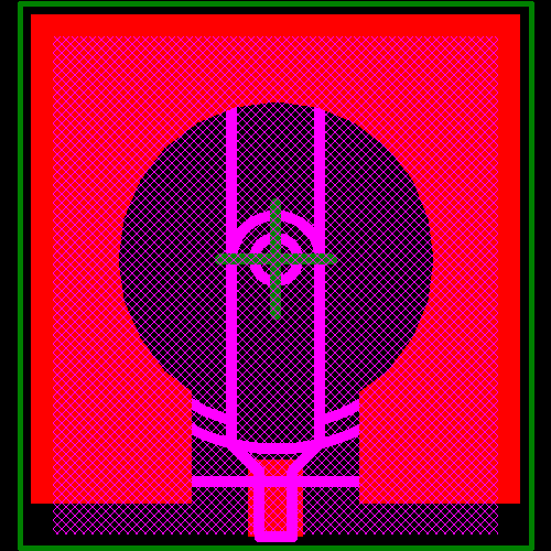 18S101-40ML5 Footprint - Rosenberger