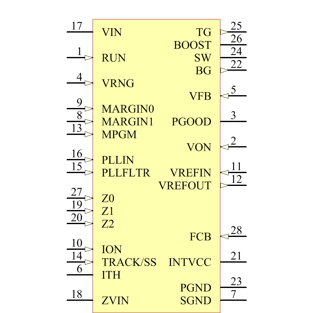 LTC3770EG#TRPBF Symbol - Analog Devices