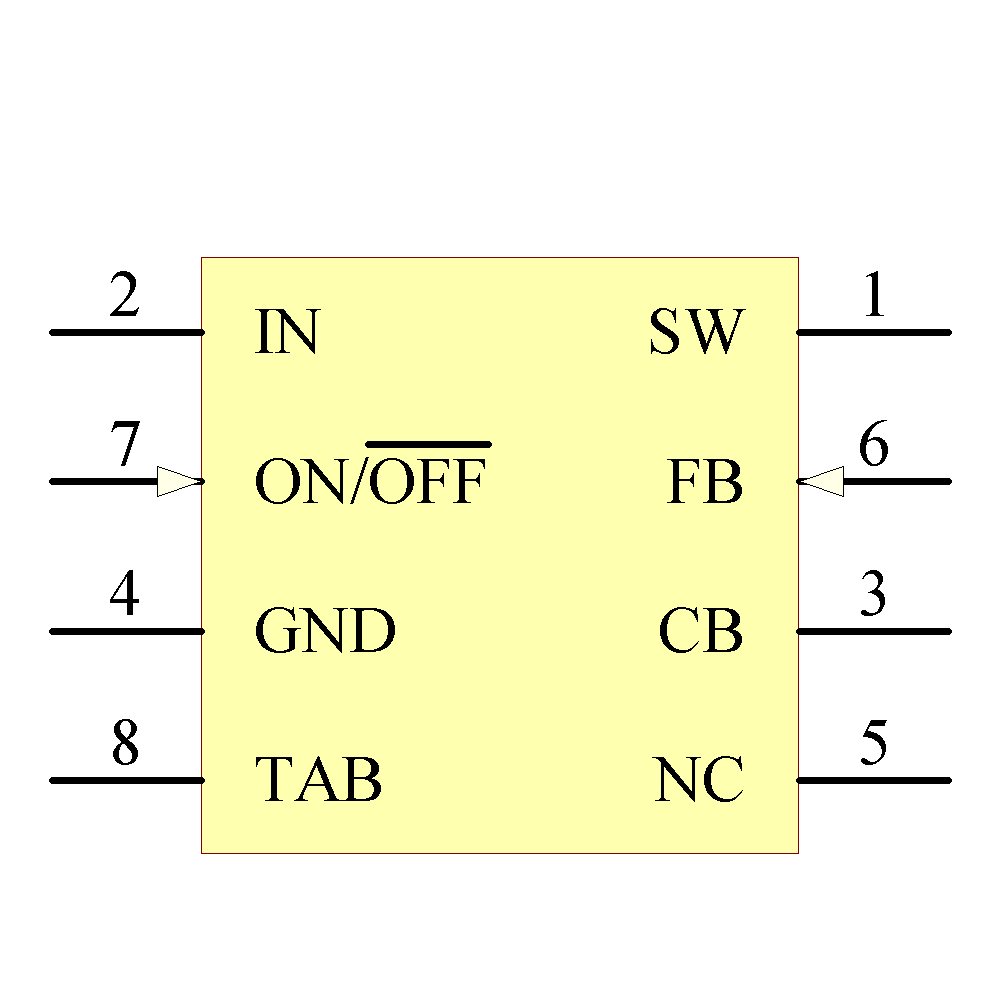 LM2676S-12/NOPB Symbol - Texas Instruments