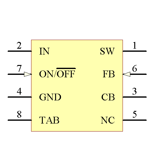 LM2676S-12/NOPB Symbol - Texas Instruments