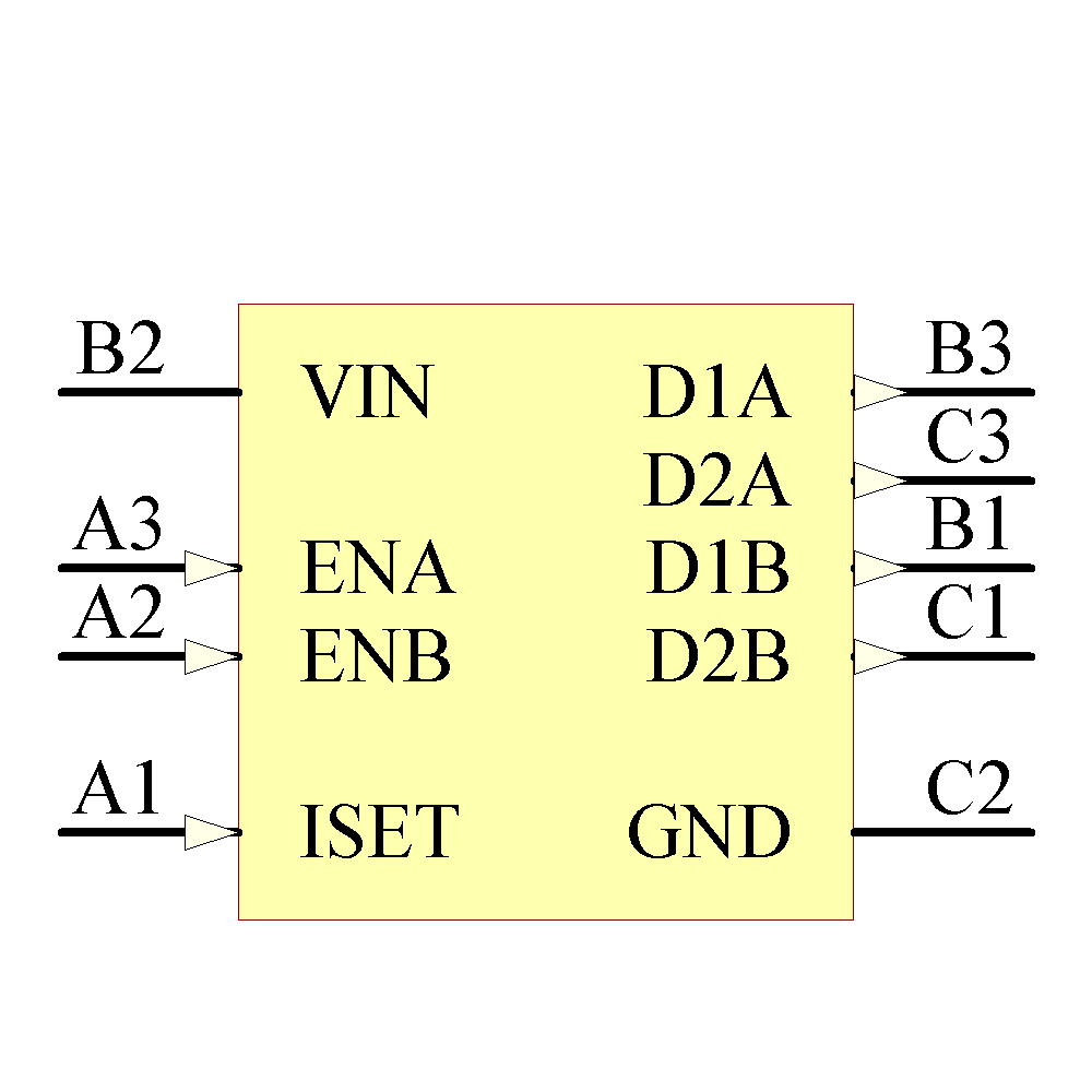 LP5524TMX-5/NOPB Symbol - Texas Instruments