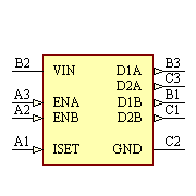 LP5524TMX-5/NOPB Symbol - Texas Instruments