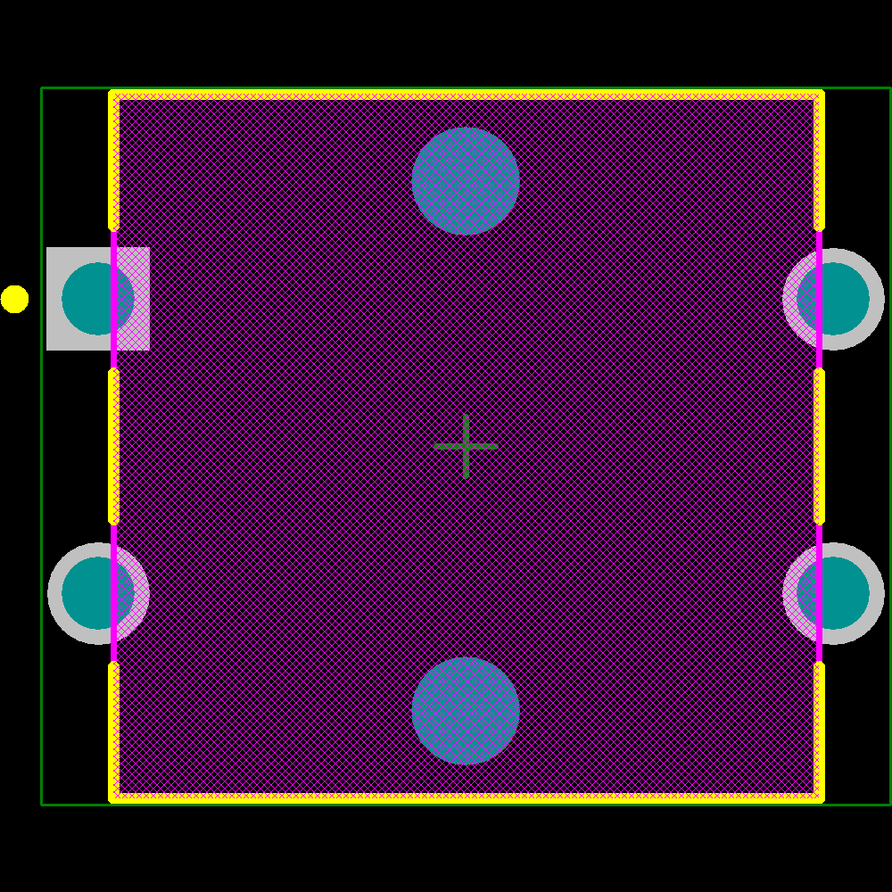 B3F-4055 Footprint - Omron