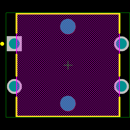 B3F-4055 Footprint - Omron