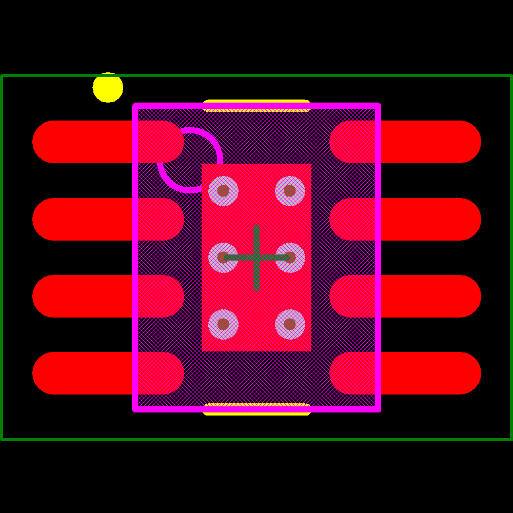ADP7104ARDZ-2.5-R7 Footprint - Analog Devices