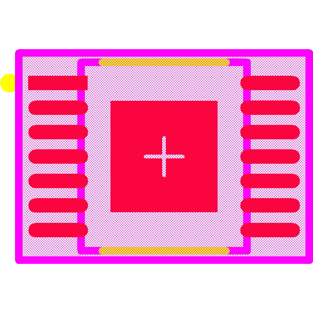 MAX20051AUD/V+ Footprint - Analog Devices