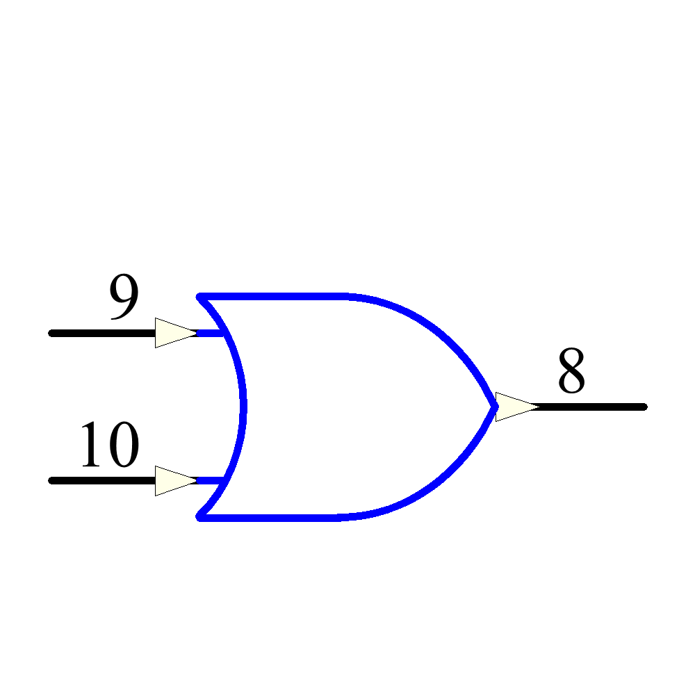 CD54HC32F3A Symbol - Texas Instruments