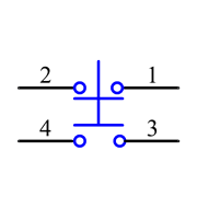 KM1202A08QE Symbol - C&K Components