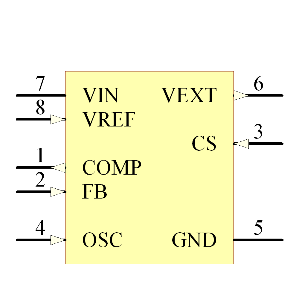 MCP1630VT-E/MS Symbol - Microchip