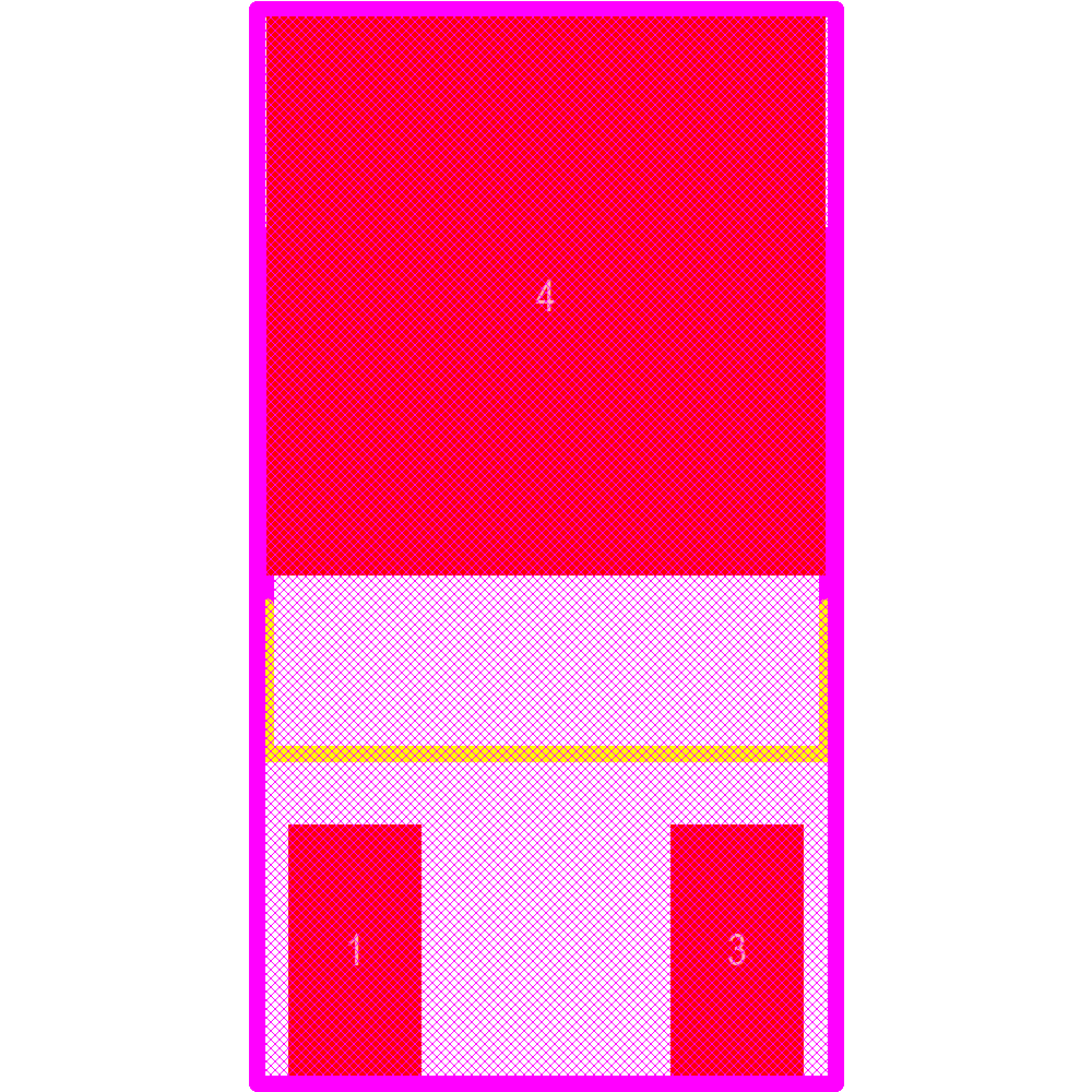 T835-600B-TR Footprint - STMicroelectronics
