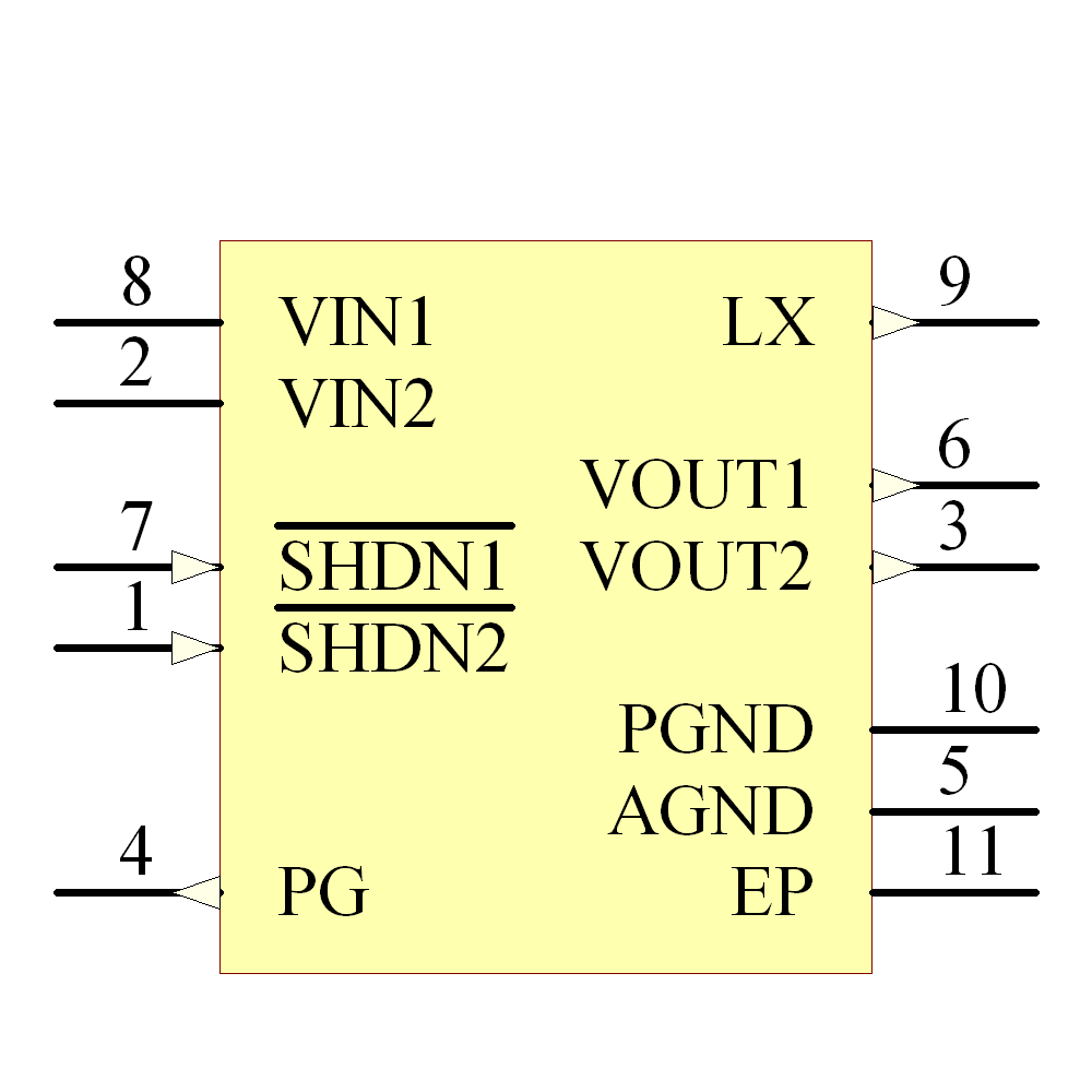 TC1303B-PA0EMF Symbol - Microchip