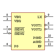 TC1303B-PA0EMF Symbol - Microchip