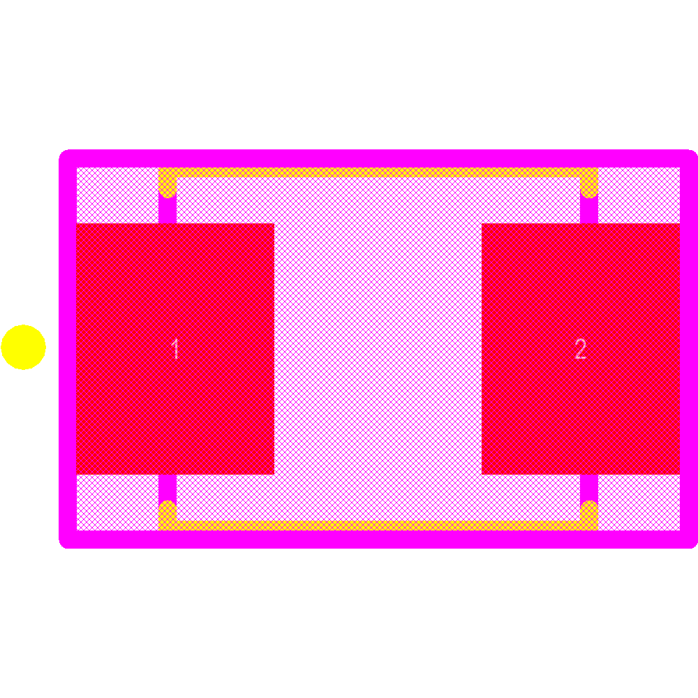 NSIC2030JBT3G Footprint - onsemi