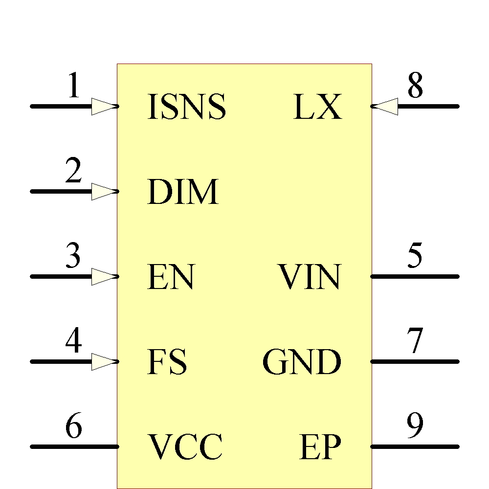 LM3407MY/NOPB Symbol - Texas Instruments