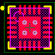 STCF02PNR Footprint - STMicroelectronics