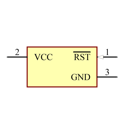 DS1815R-10+T&R Symbol - Analog Devices