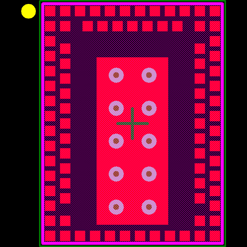 SI1023-A-GM Footprint - Silicon Lab