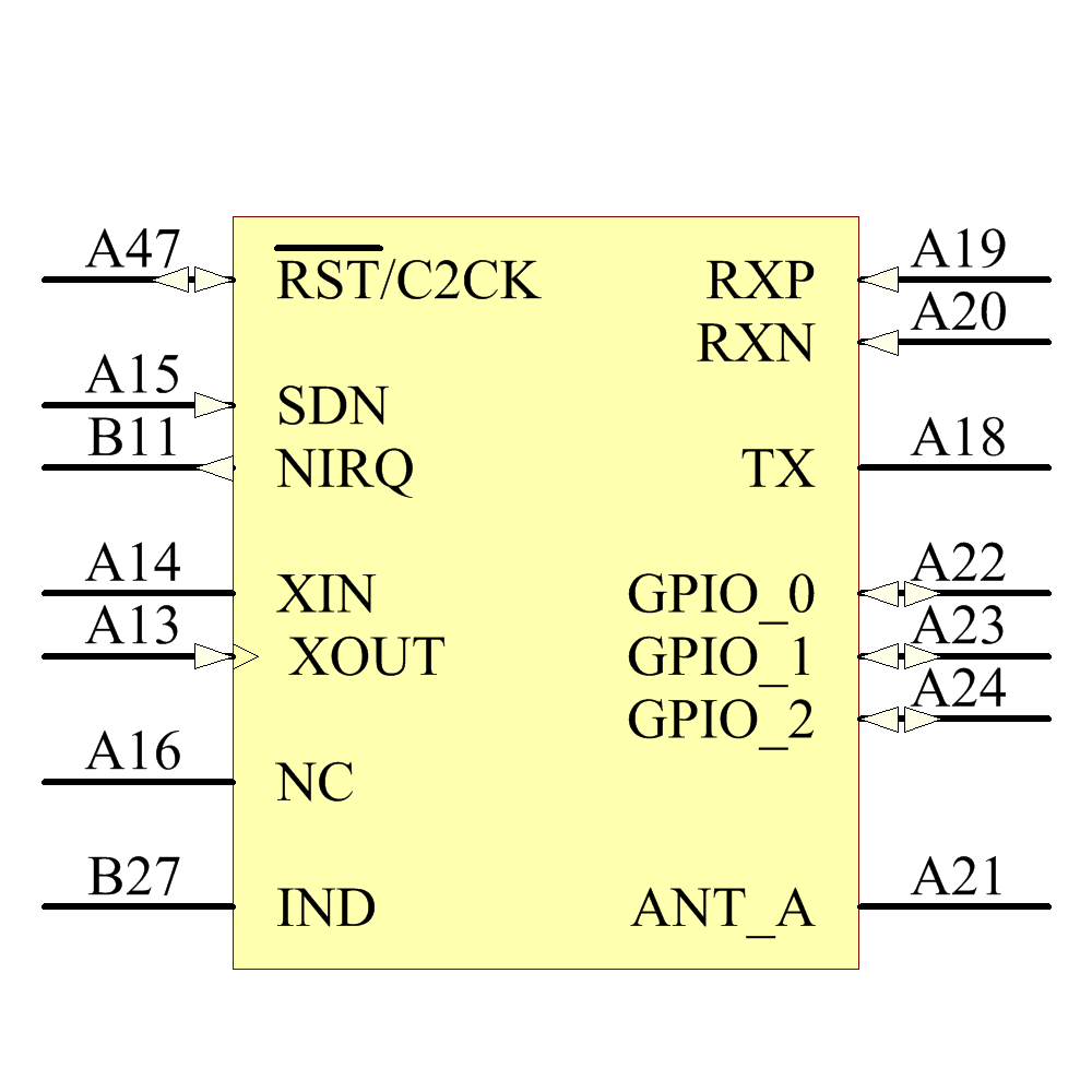 SI1023-A-GM Symbol - Silicon Lab