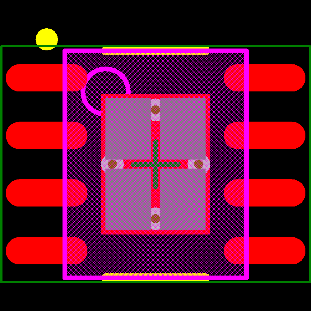 STCS1APHR Footprint - STMicroelectronics