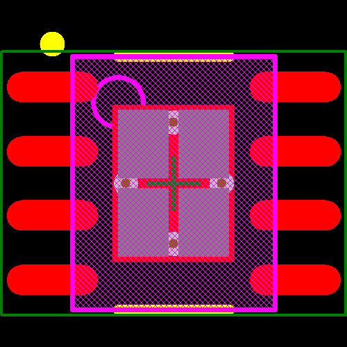 STCS1APHR Footprint - STMicroelectronics