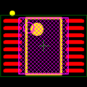 UCC28220PW Footprint - Texas Instruments