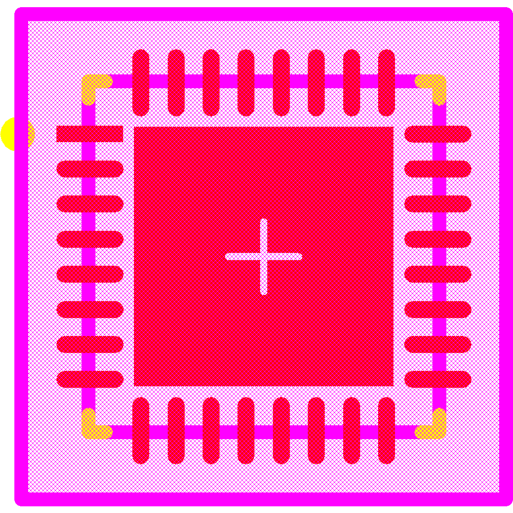 ADXL313WACPZ-RL Footprint - Analog Devices
