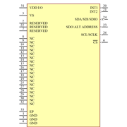 ADXL313WACPZ-RL Symbol - Analog Devices