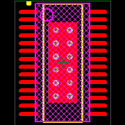TLC59461PWPR Footprint - Texas Instruments