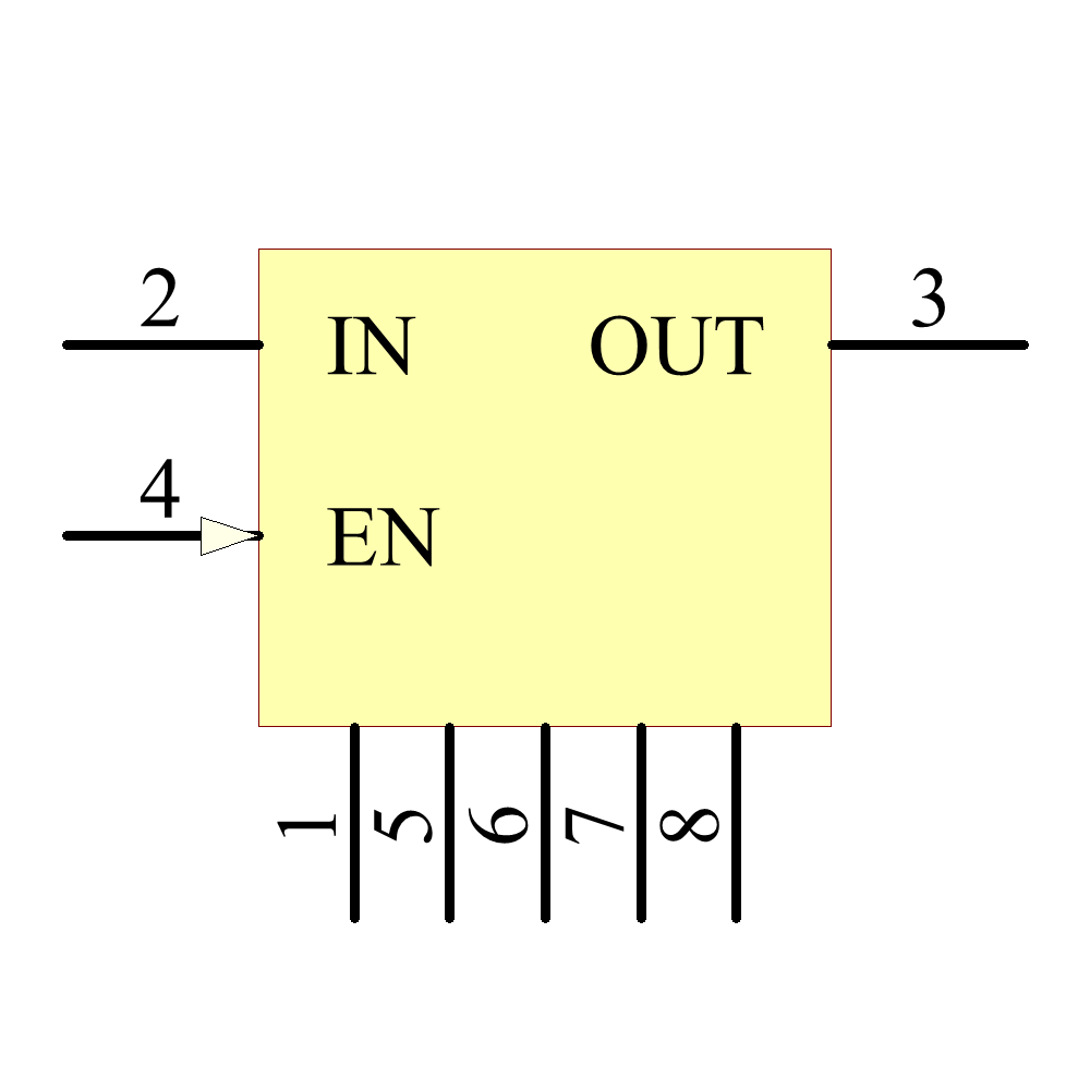 ADP1720ARMZ-5-R7 Symbol - Analog Devices