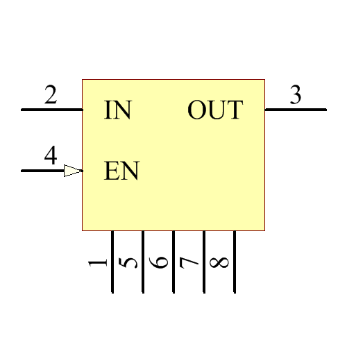 ADP1720ARMZ-5-R7 Symbol - Analog Devices