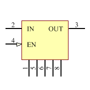 ADP1720ARMZ-5-R7 Symbol - Analog Devices