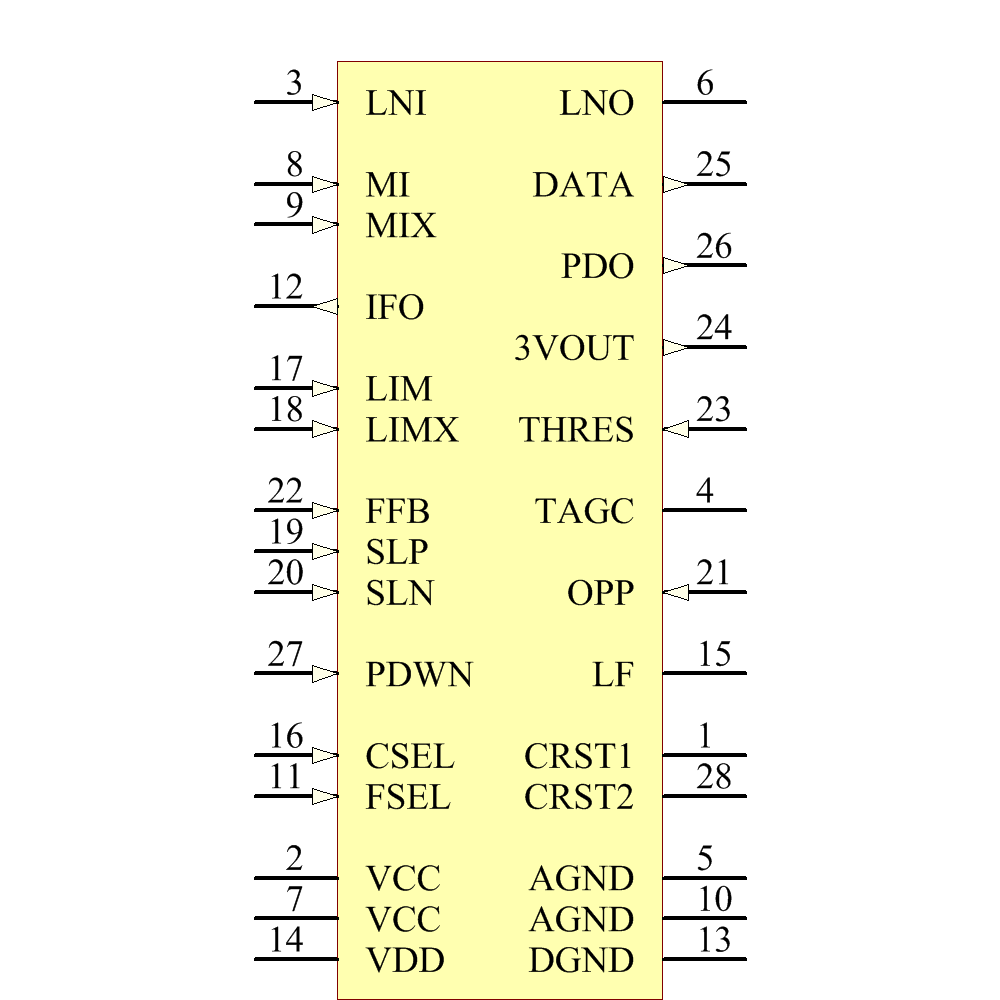 TDA5200XUMA1 Symbol - Infineon