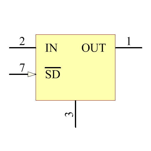 ADP3333ARMZ-3-R7 Symbol - Analog Devices