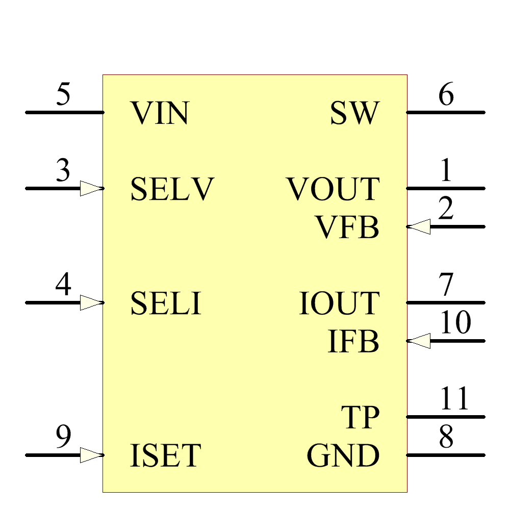 TPS61141DRCRG4 Symbol - Texas Instruments