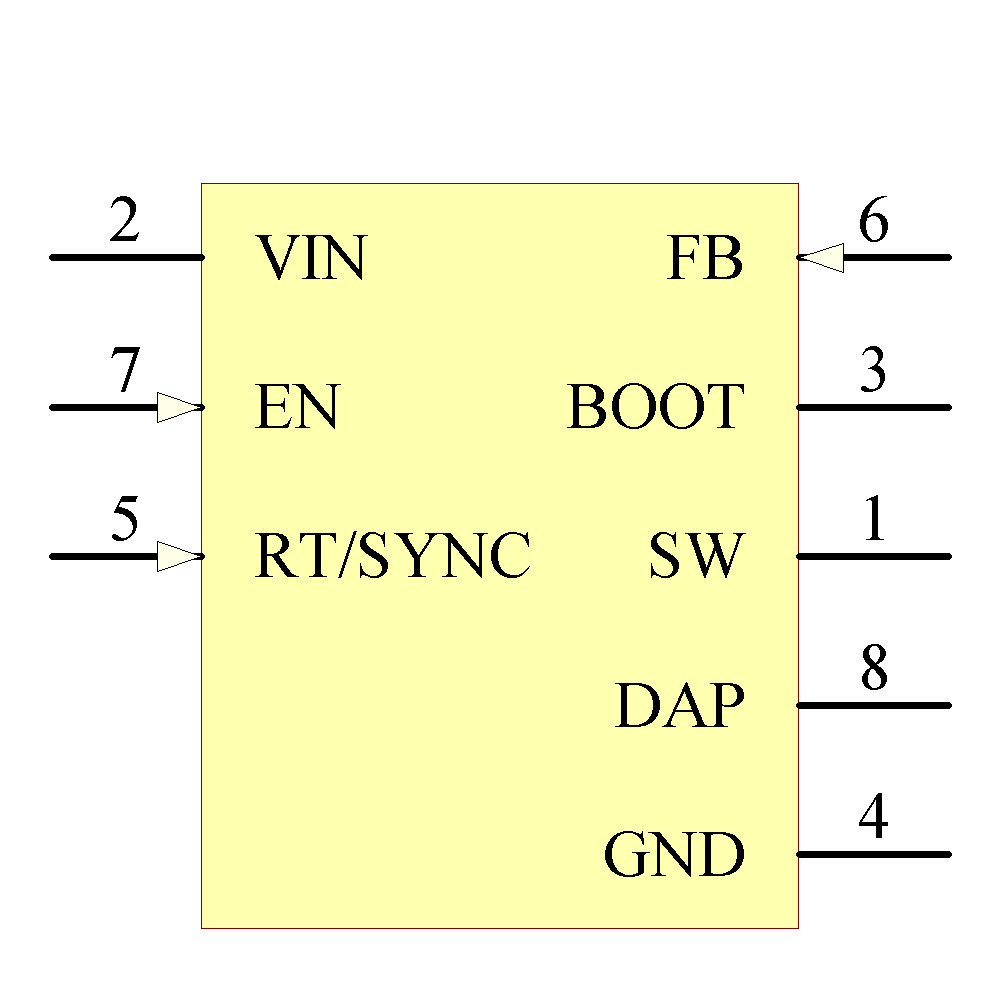LM22670TJE-ADJ/NOPB Symbol - Texas Instruments
