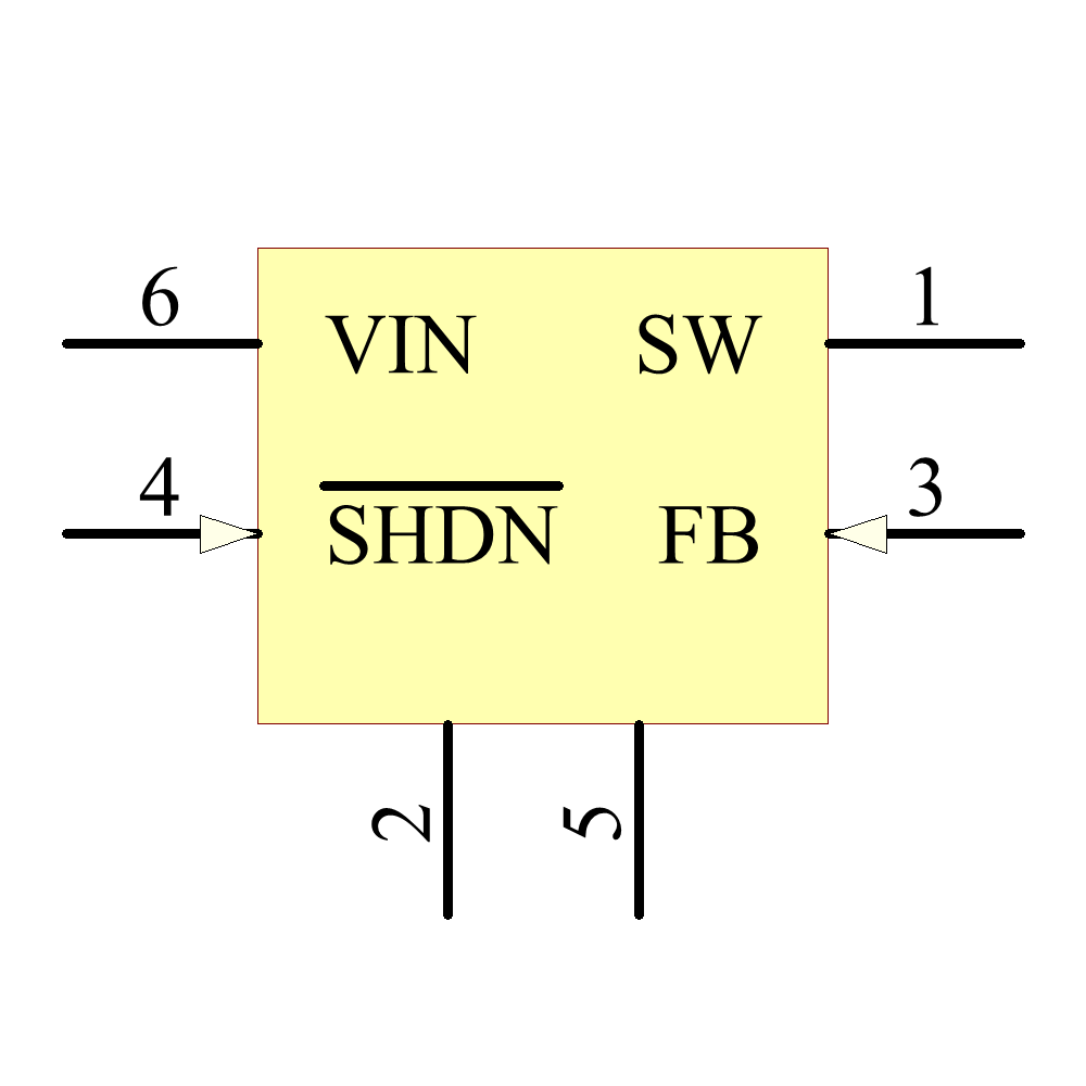 LT1937ESC6#PBF Symbol - Analog Devices / Linear Technology