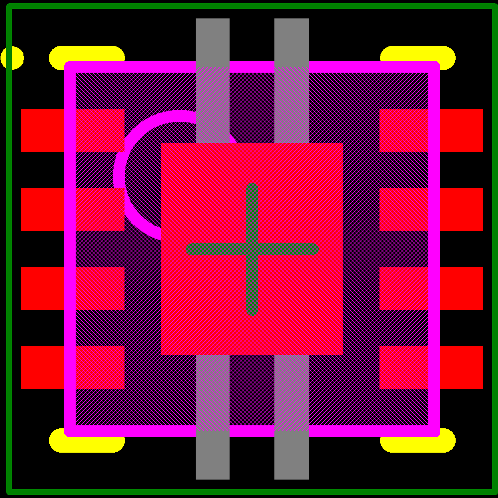TPS61060DRBR Footprint - Texas Instruments
