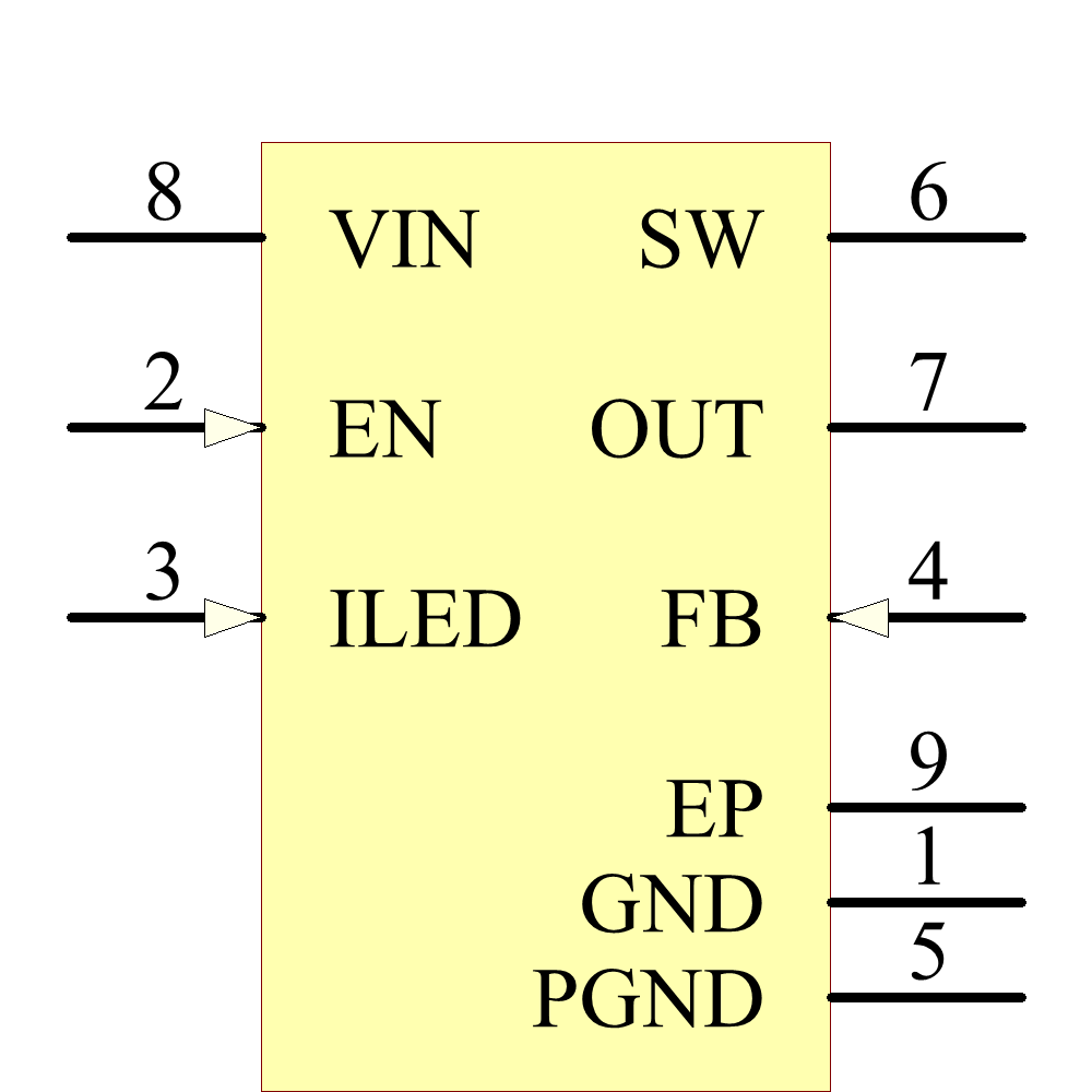 TPS61060DRBR Symbol - Texas Instruments