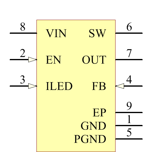 TPS61060DRBR Symbol - Texas Instruments